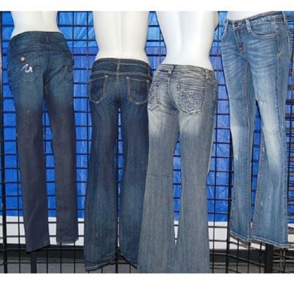 Anonamé wholesale ladies Denim Jeans assortment 100pcs